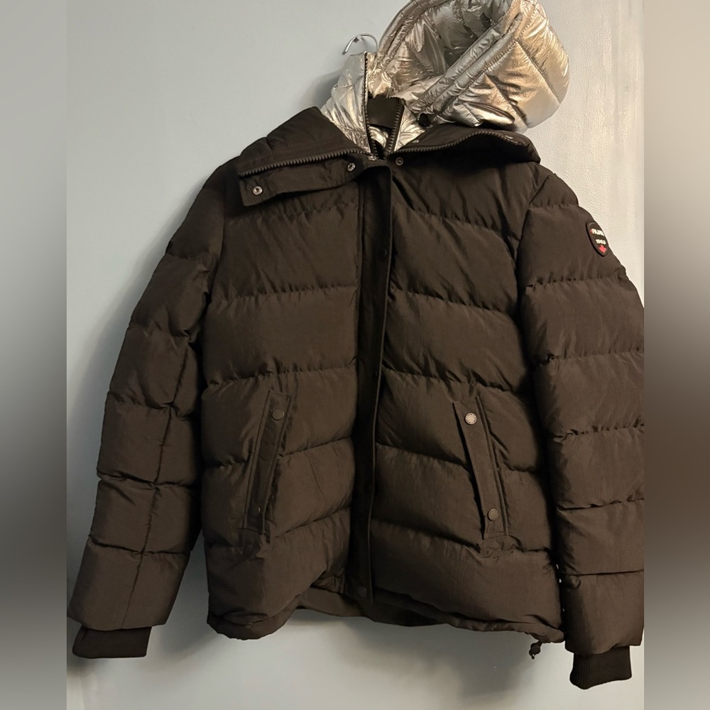 Pajar Black and Silver Puffer Jacket